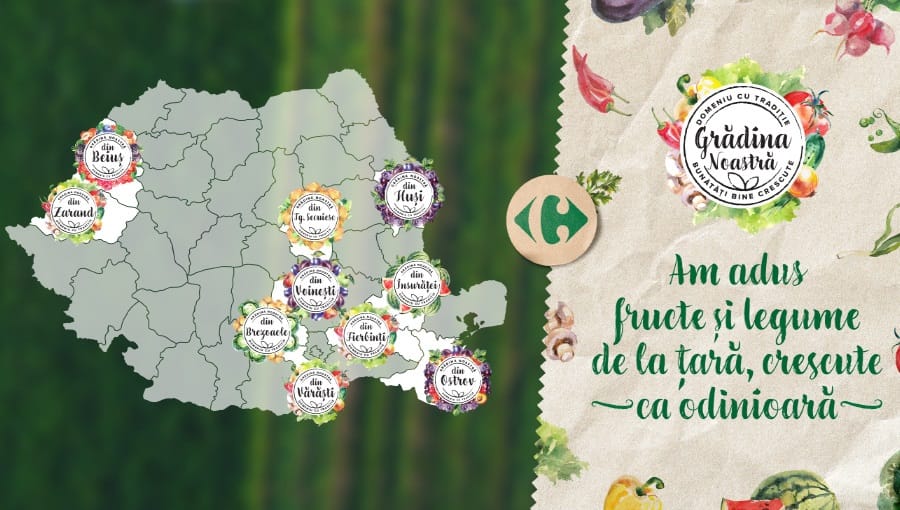 Carrefour România, parteneriate cu șase noi cooperative agricole Carrefour România, parteneriate cu șase noi cooperative agricole