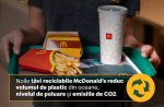 McDonald’s® introduce tăvi din plastic 100% reciclat