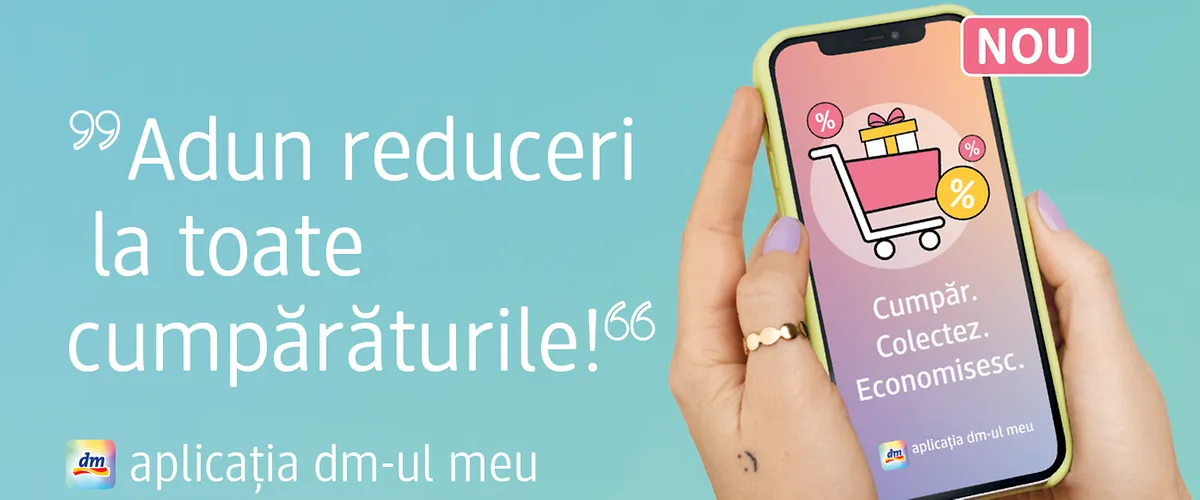 dm drogerie markt răsplătește loialitatea clienților în aplicație cu oferte și reduceri exclusive
