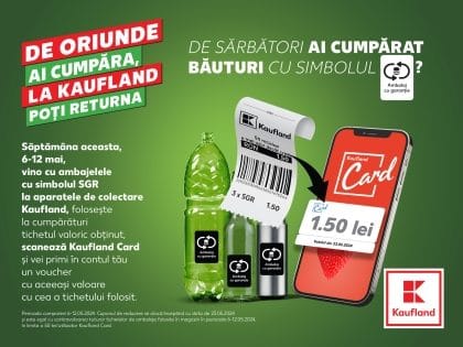 Kaufland România derulează o nouă campanie de încurajare a reciclării Kaufland România derulează o nouă campanie de încurajare a reciclării