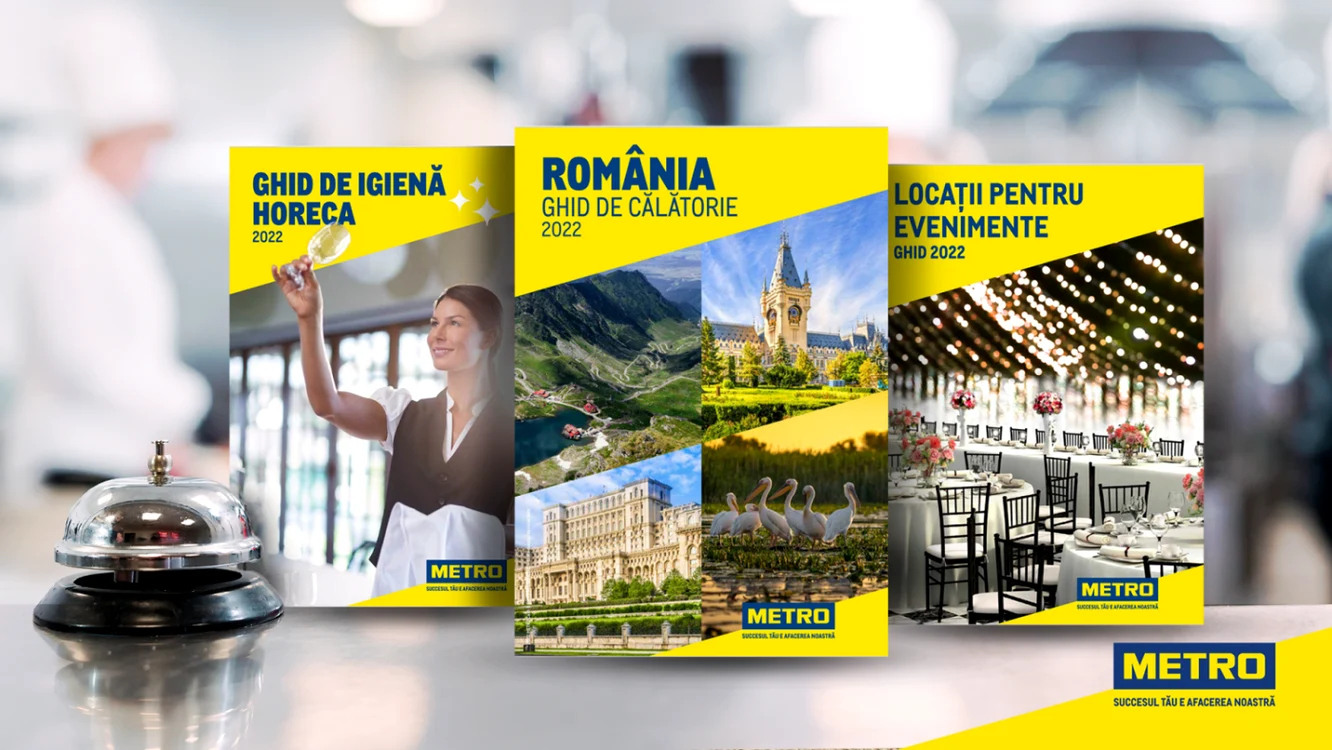 METRO lansează trei ghiduri originale pentru industria HoReCa