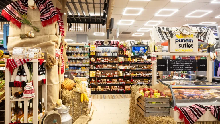 PROFI: Raftul cu Bunătăți Locale în județul Sibiu PROFI: Raftul cu Bunătăți Locale în județul Sibiu