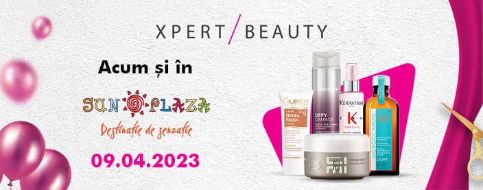 Cea de-a 16-a locație Xpert Beauty se deschide in centrul comercial Sun Plaza Cea de-a 16-a locație Xpert Beauty se deschide in centrul comercial Sun Plaza