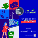 Carrefour România și Asociația InspirAction lansează o nouă ediție a programului educațional „Gesturi mici pentru practici mari”