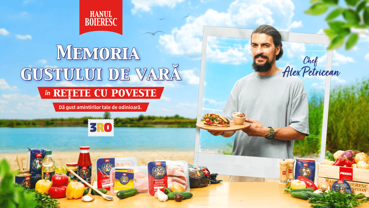 Penny: Hanul Boieresc și Chef Alex Petricean dau gust amintirilor într-o nouă serie de rețete