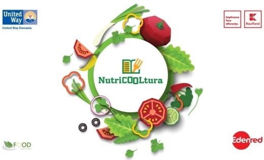 Kaufland România și Edenred, împreună cu Fundația United Way, lansează proiectul național de educație alimentară în școli, NutriCOOLtura
