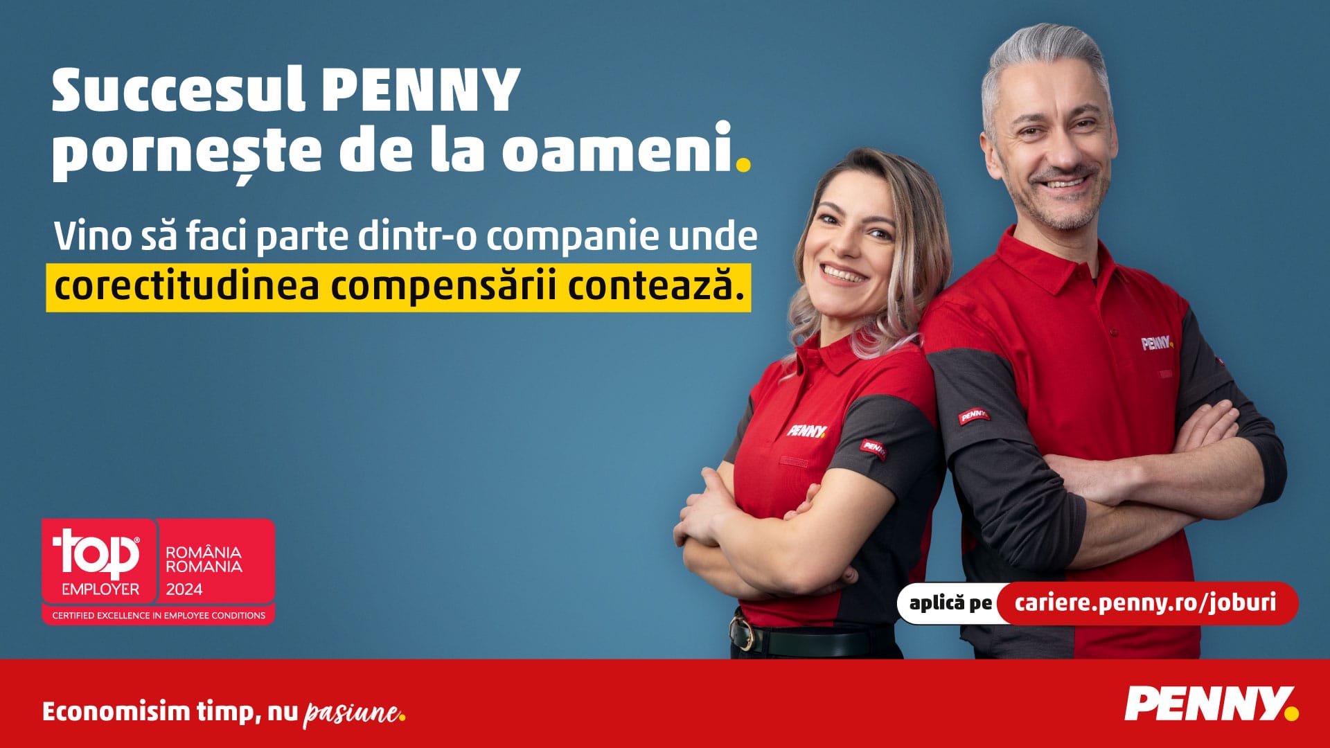 PENNY mărește venitul minim pentru angajați cu 13,48% față de 2023