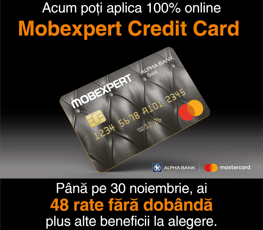 Mobexpert lansează pentru clienți opțiunea de a aplica 100% online pentru finanțare