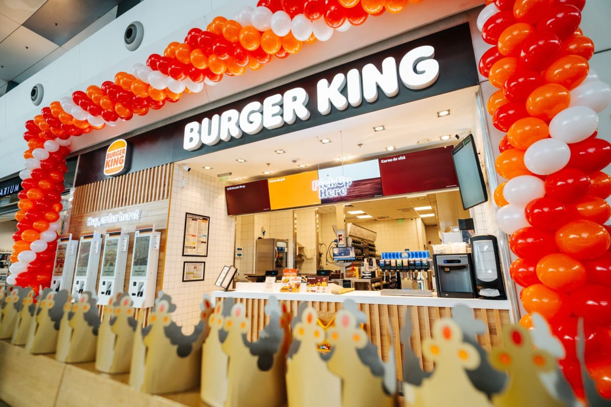 Burger King deschide cel de-al 11-lea restaurant Burger King din București, în centrul comercial Sun Plaza