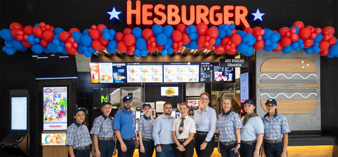 Hesburger, cel mai mare lanț de restaurante fast-food din Finlanda, deschide al treilea restaurant din România, la Brăila Hesburger, cel mai mare lanț de restaurante fast-food din Finlanda, deschide al treilea restaurant din România, la Brăila