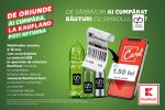 În perioada 13-15 ianuarie, Kaufland dublează valoarea garanției SGR, direct în Kaufland Card