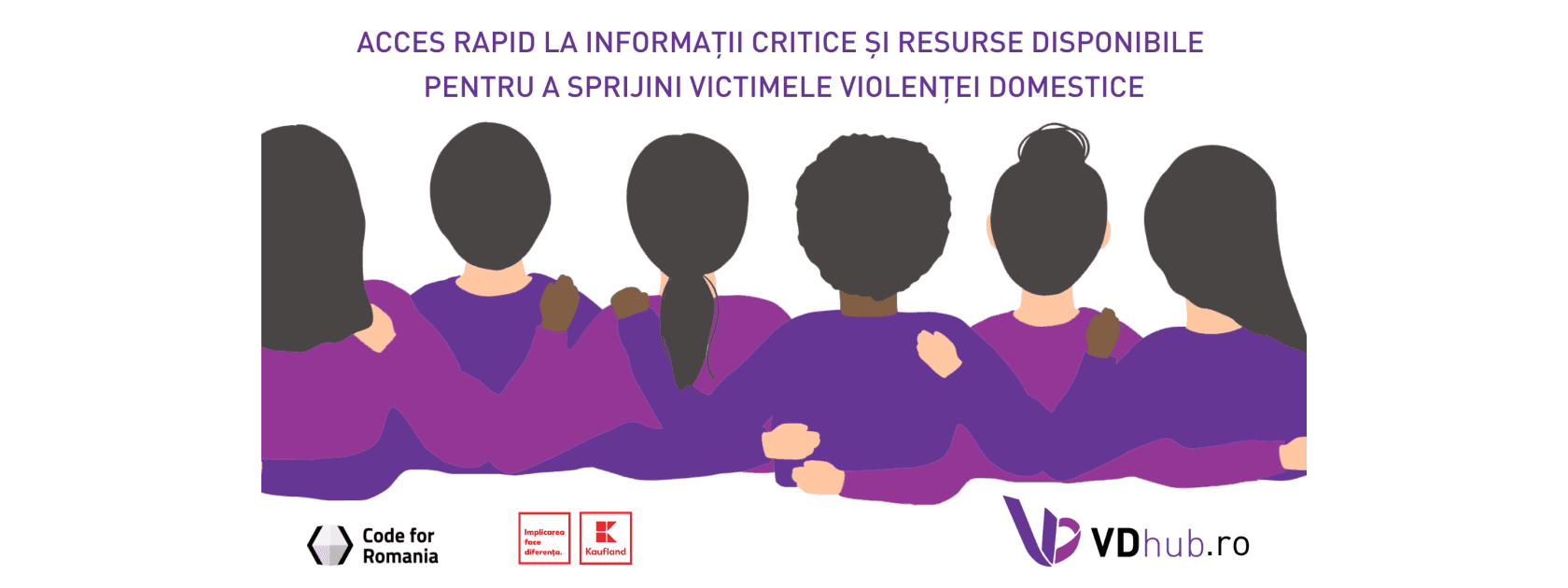 Code for Romania și Kaufland lansează vdhub.ro: o platformă dedicată victimelor violenței domestice Code for Romania și Kaufland lansează vdhub.ro: o platformă dedicată victimelor violenței domestice