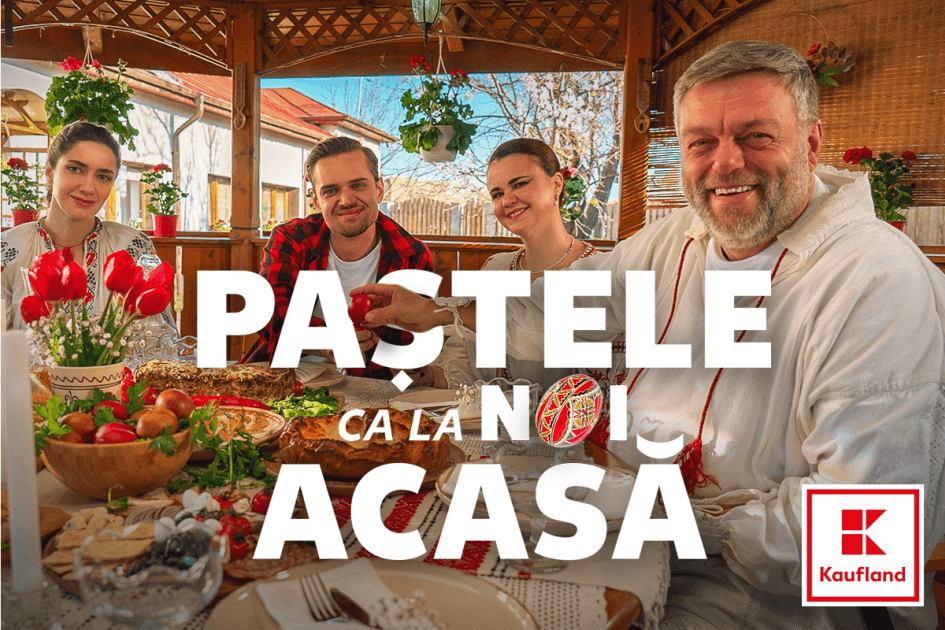 „Paștele ca la noi acasă” – cel mai nou proiect digital lansat de Kaufland România