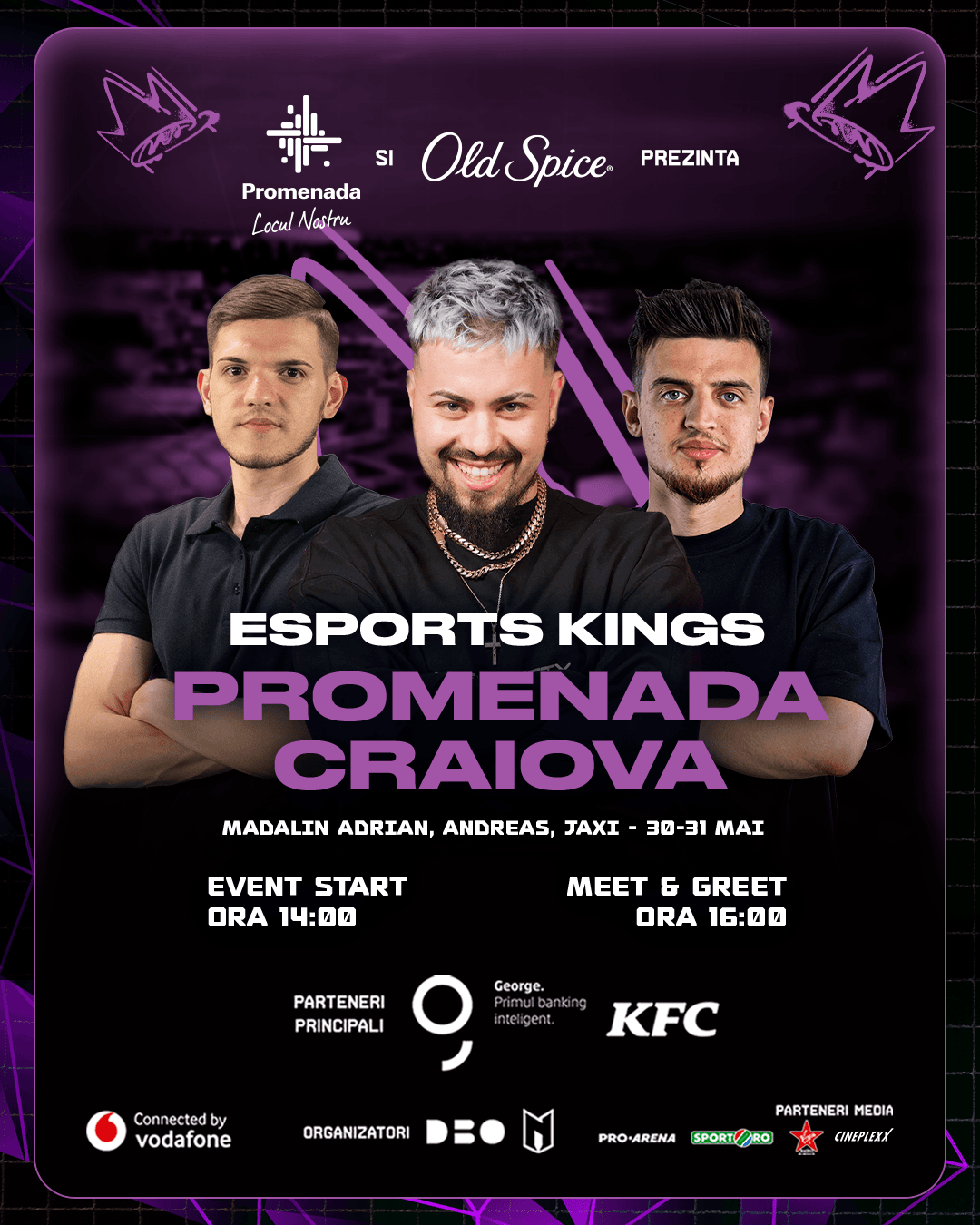 Promenada Craiova pregătește evenimente speciale în luna mai, alături de finala Esports Kings