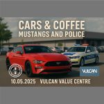 Cu sprijinul Poliției Române și al Mustang Club of Romania, Vulcan Value Centre găzduiește un eveniment dedicat siguranței rutiere
