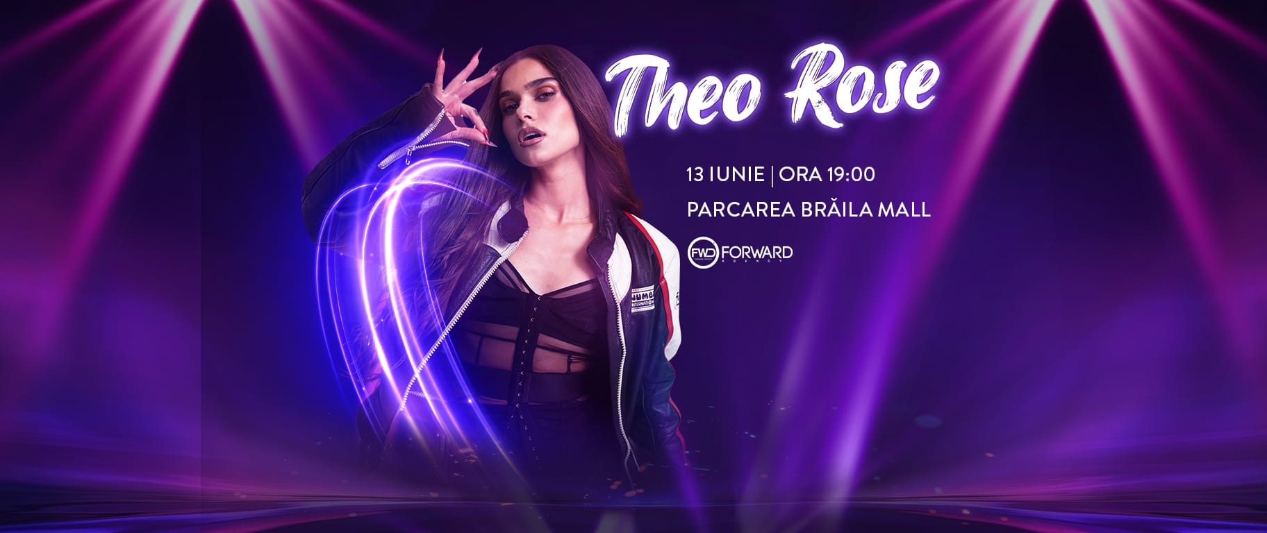 Centrul comercial Brăila Mall găzduiește un concert Theo Rose cu intrare liberă