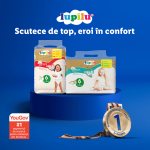 Lupilu, marca proprie Lidl, este alegerea numărul 1 a părinților în categoria de scutece pentru bebeluși, conform datelor YouGov® România