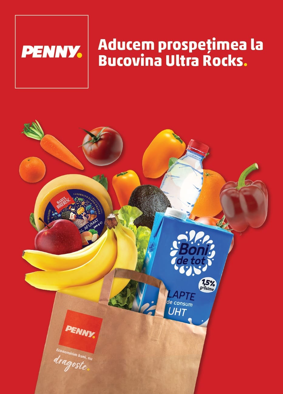 PENNY România aduce din nou prospețimea la Bucovina UltraRocks 2025, în perioada 24 – 27 iulie