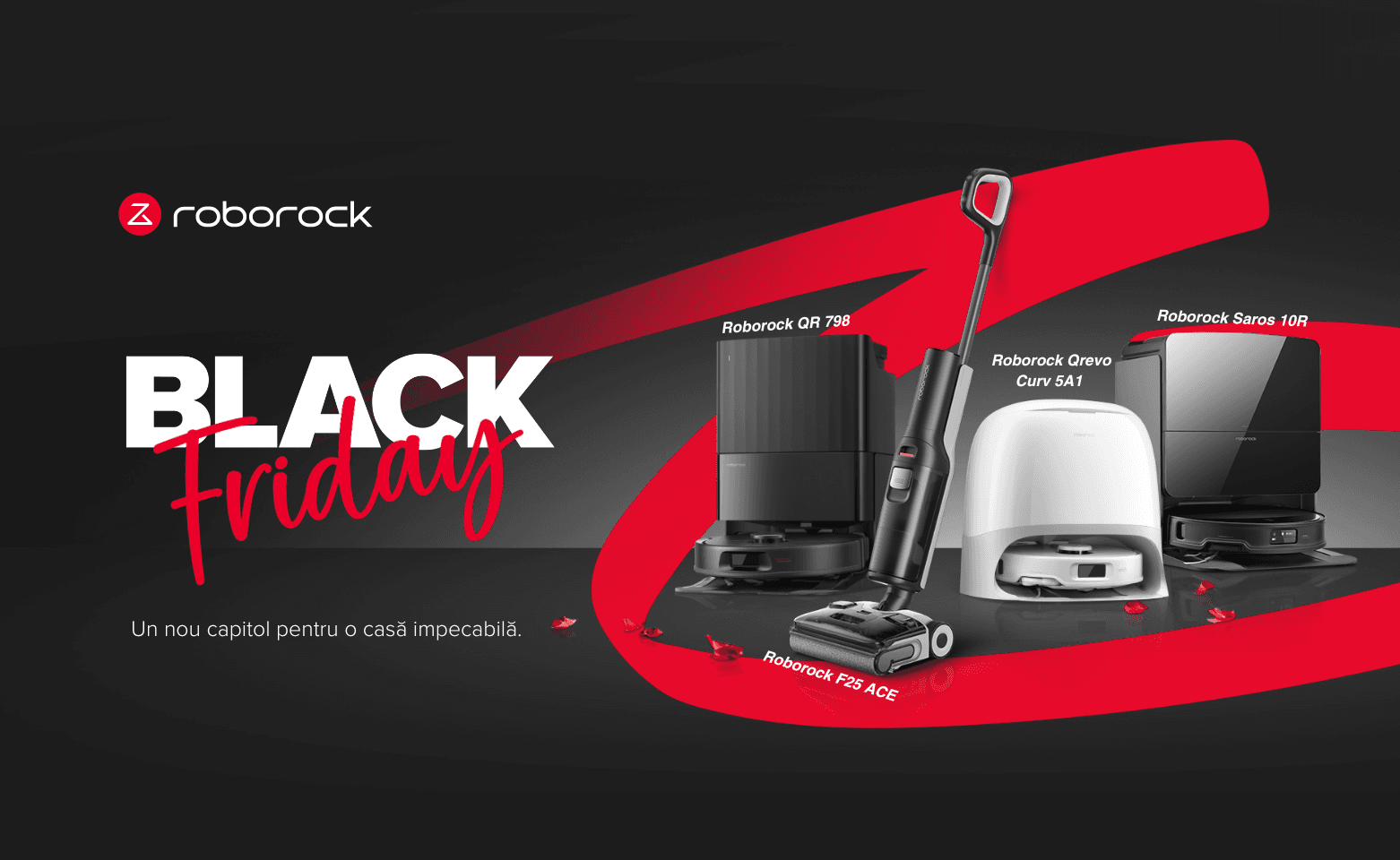 Roborock dă startul celor mai mari reduceri de până acum de Black Friday în perioada 30 octombrie – 12 noiembrie