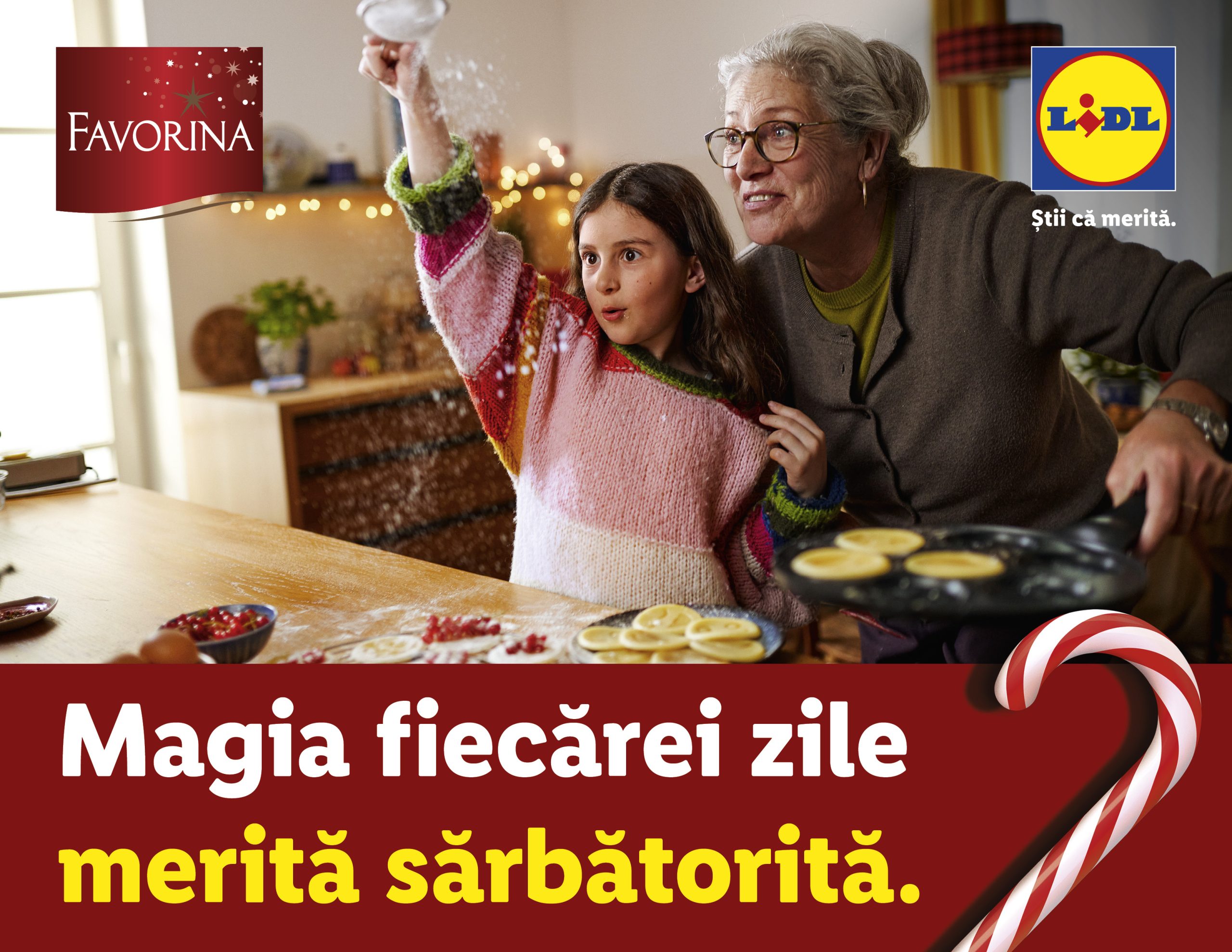 Lidl România aduce produse noi în gama Favorina: cadouri dulci pentru sărbători