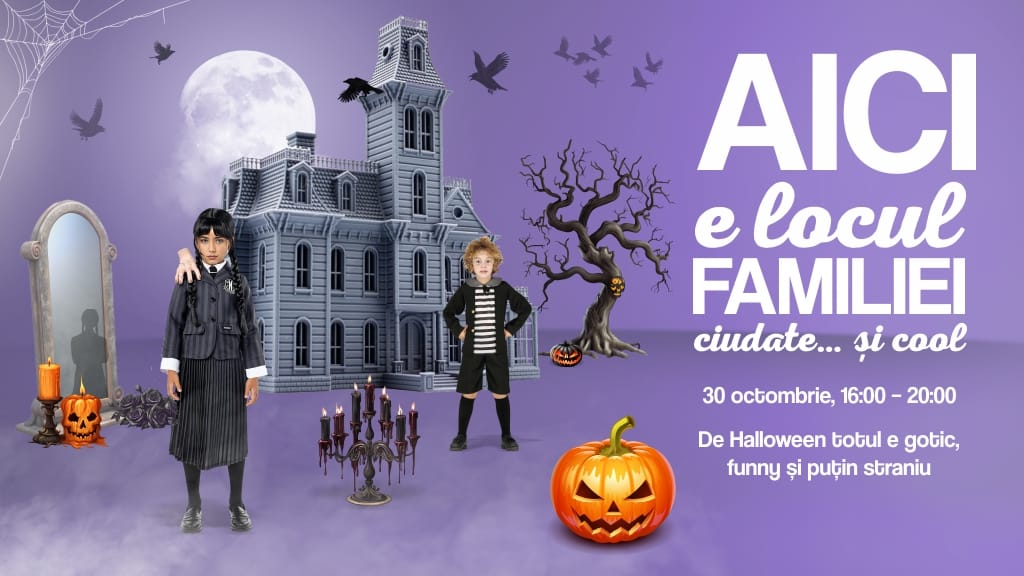 Centrul comercial Severin Shopping Center transformă Halloweenul într-o seară plină de distracție pentru copii