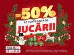 În perioada 29 noiembrie – 5 decembrie 2025, Kaufland anunță reduceri de 50% la toată gama de jucării