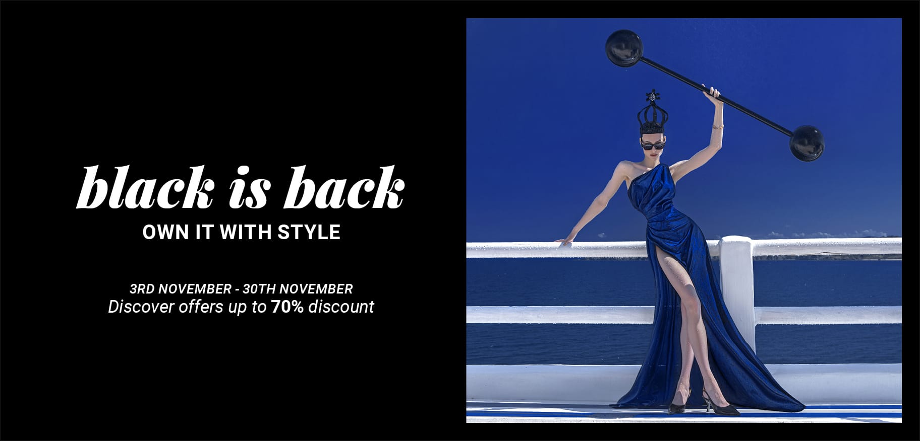 Black Friday la Promenada Mall: Campania „Black is back” anunță reduceri de până la 90% la o gamă largă de articole Black Friday la Promenada Mall: Campania „Black is back” anunță reduceri de până la 90% la o gamă largă de articole