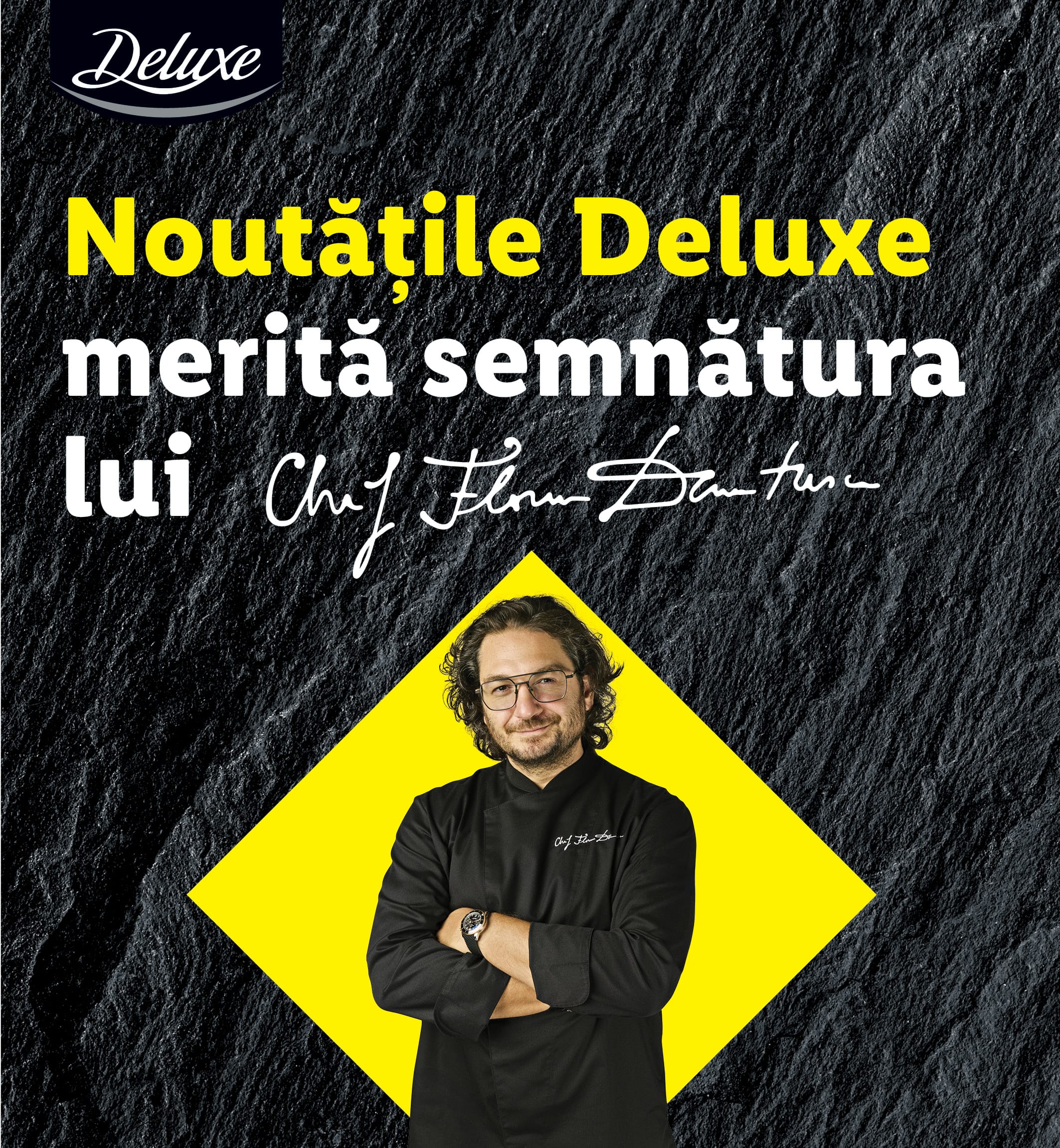 Noutăți pe rafturile Lidl: Retailerul aduce în magazine 9 produse noi Deluxe, semnate de Chef Florin Dumitrescu și dezvoltate împreună cu un furnizor român