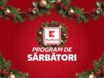 Kaufland România anunță programul de funcționare al magazinelor din întreaga țară, în perioada sărbătorilor de iarnă 2025-2026