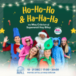 Supereroii Itsy Bitsy, Bluey&Bingo și Moș Crăciun aduc magia sărbătorilor în luna decembrie, la București Mall