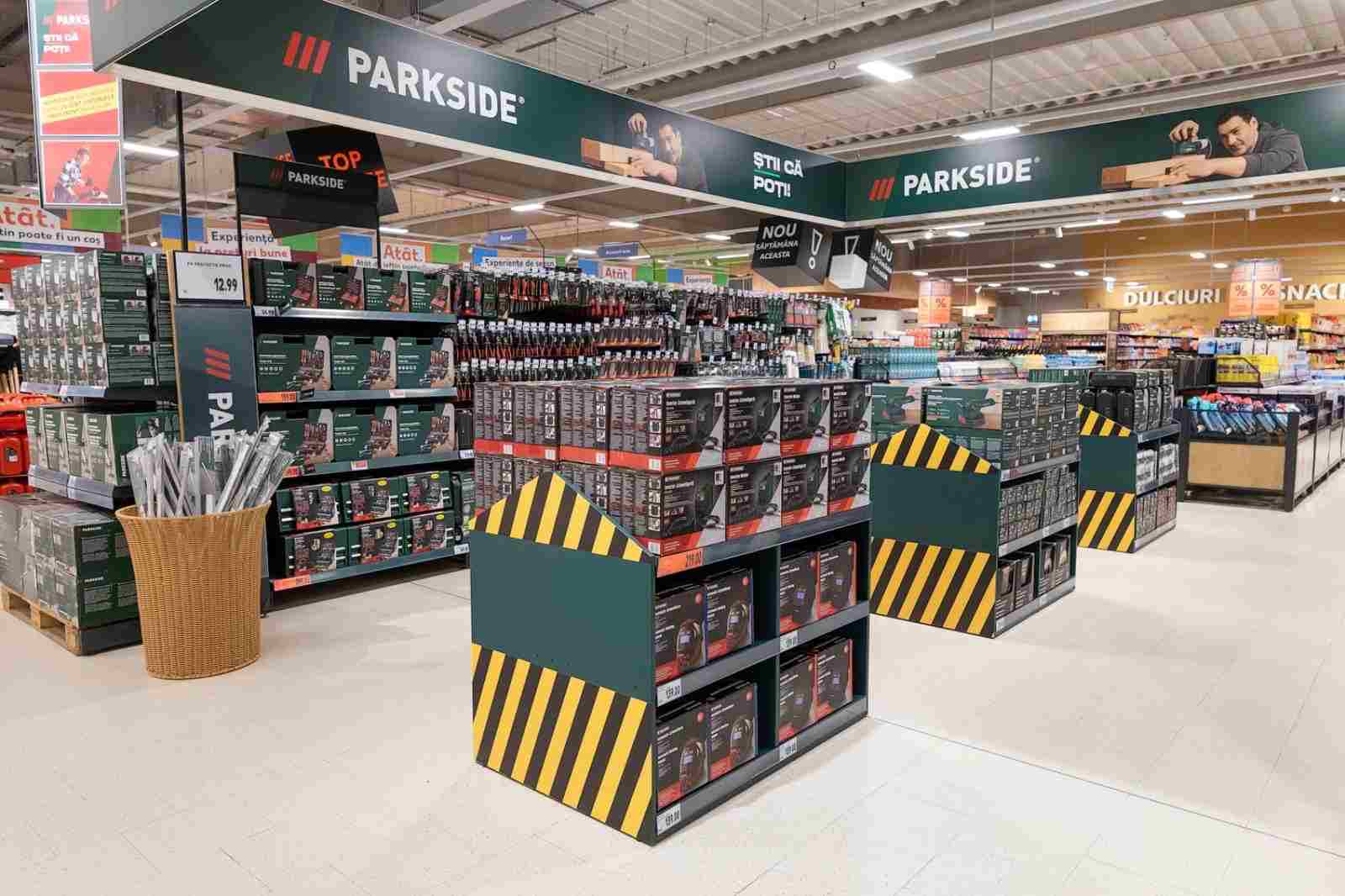 Kaufland lansează un nou concept shop-in-shop dedicat brandului PARKSIDE