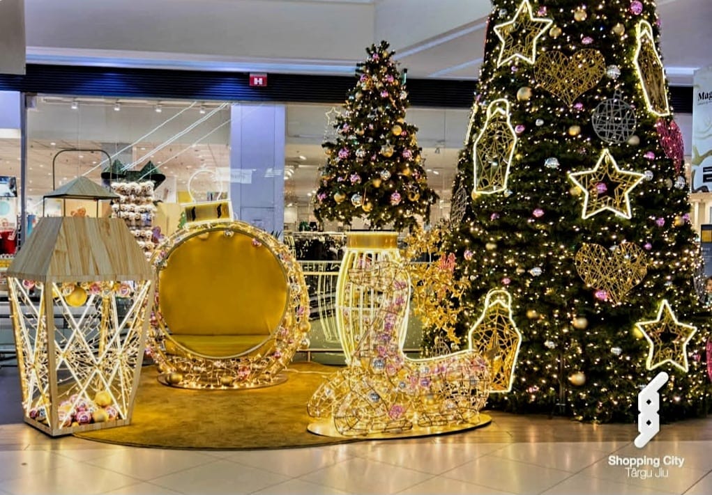 Centrul comercial Shopping City Târgu Jiu anunță programul de sărbători și aduce magia sărbătorilor mai aproape cu evenimente și premii