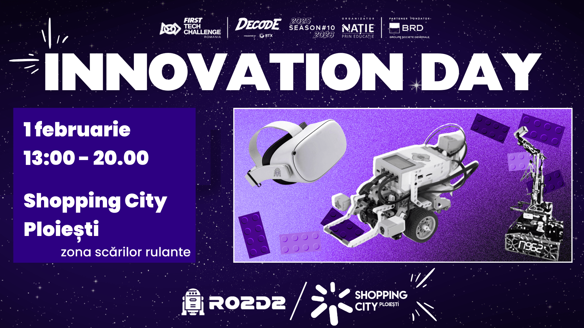 Shopping City Ploiești aduce o zi plină de inovație și creativitate prin evenimentul Innovation Day