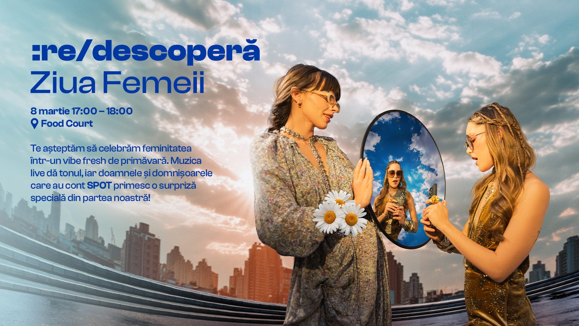 Shopping City Târgu Jiu celebrează Ziua Internațională a Femeii printr-un spectacol cu muzică live Shopping City Târgu Jiu celebrează Ziua Internațională a Femeii printr-un spectacol cu muzică live