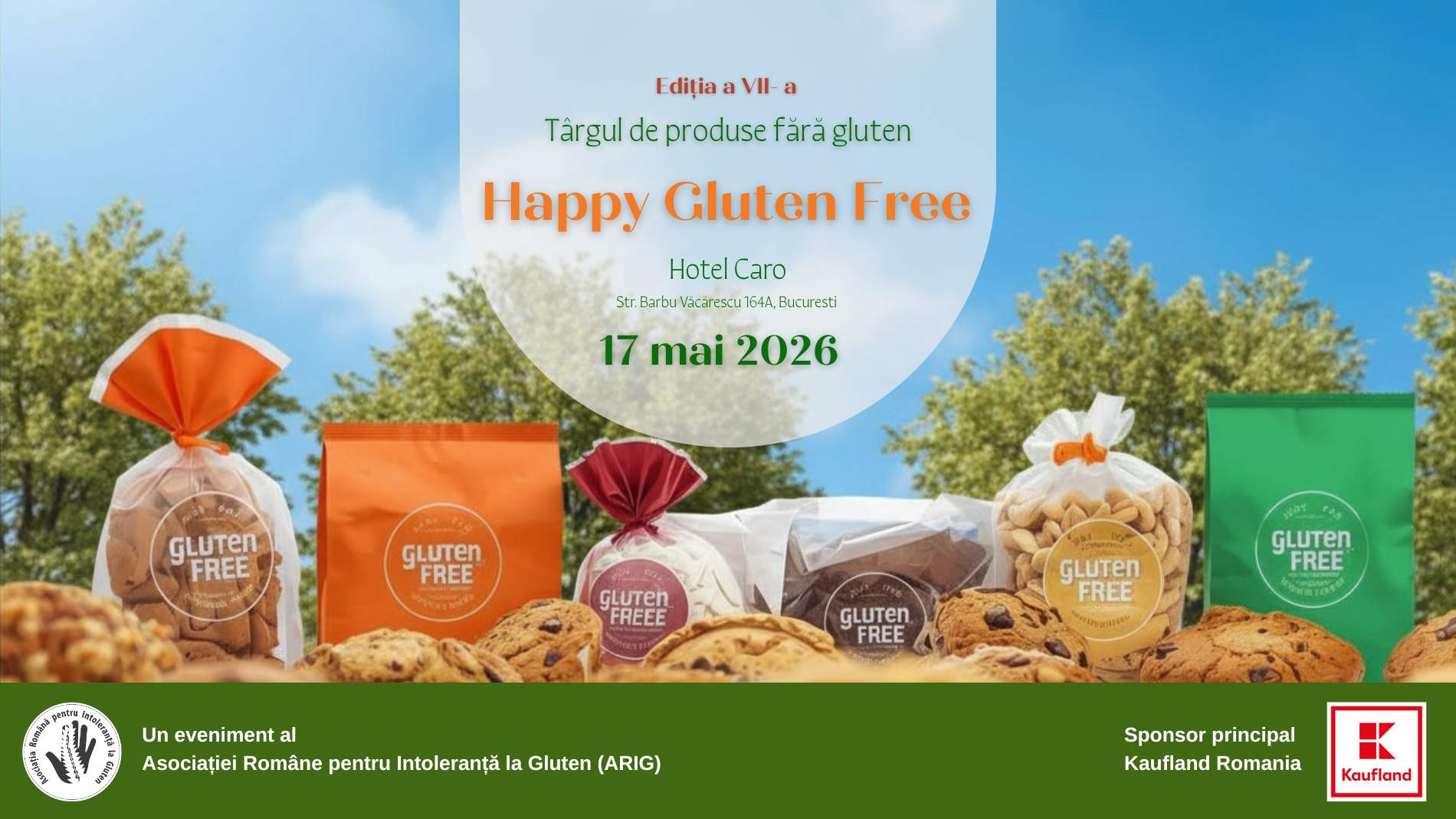 Happy Gluten Free, cel mai mare târg din România dedicat persoanelor cu boală celiacă, la cea de-a VII-a ediție