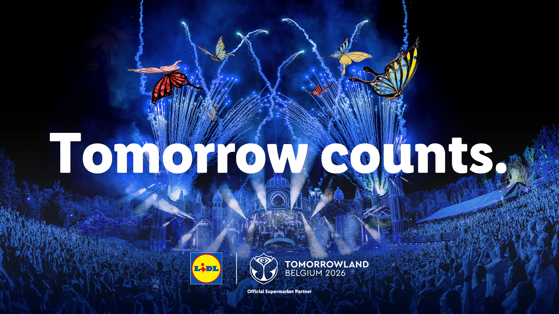 Lidl alături de Tomorrowland, anunță începutul unui parteneriat strategic inedit pe termen lung