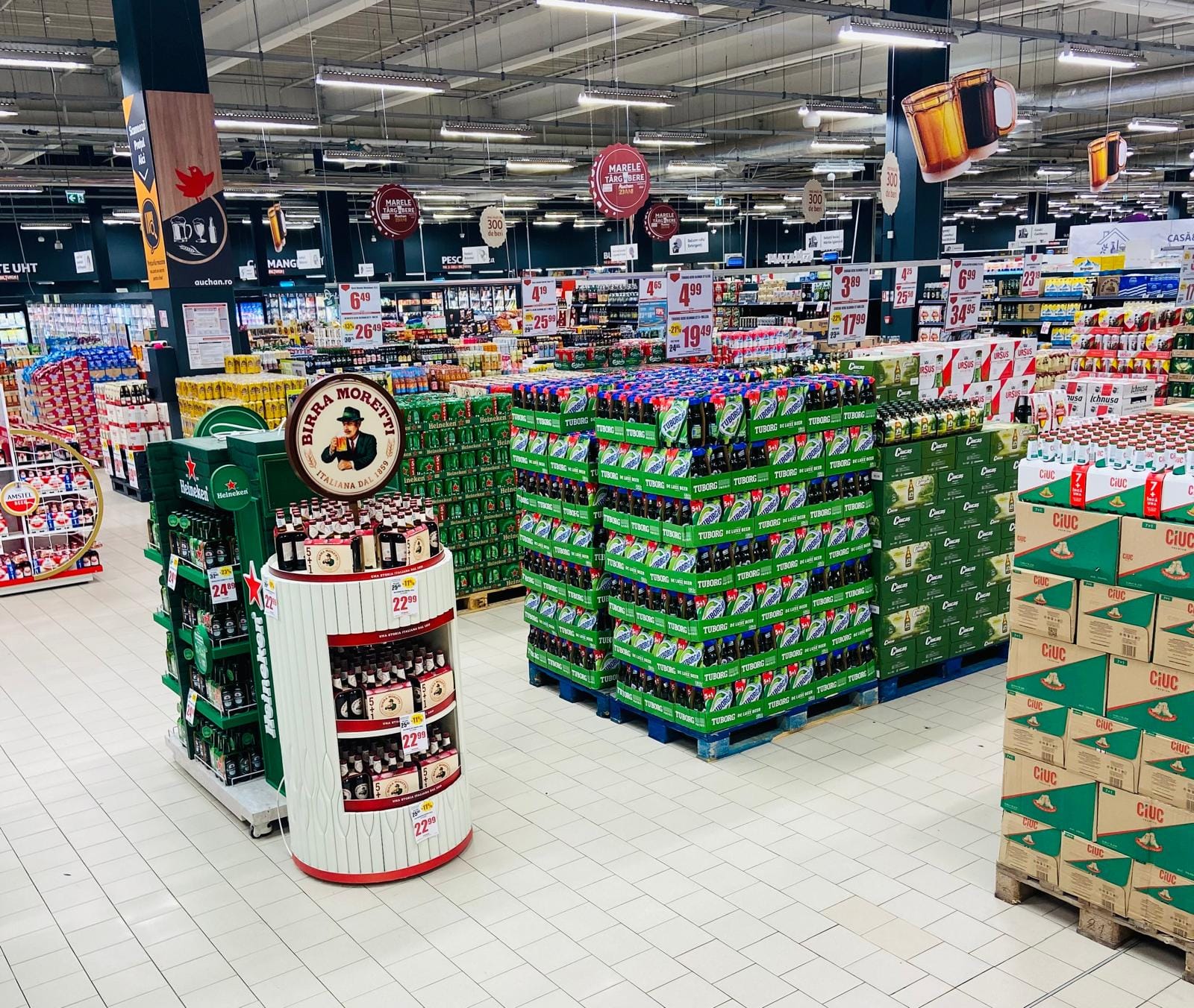 Auchan dă startul Târgului de Bere cu peste 300 de sortimente din 25 de țări