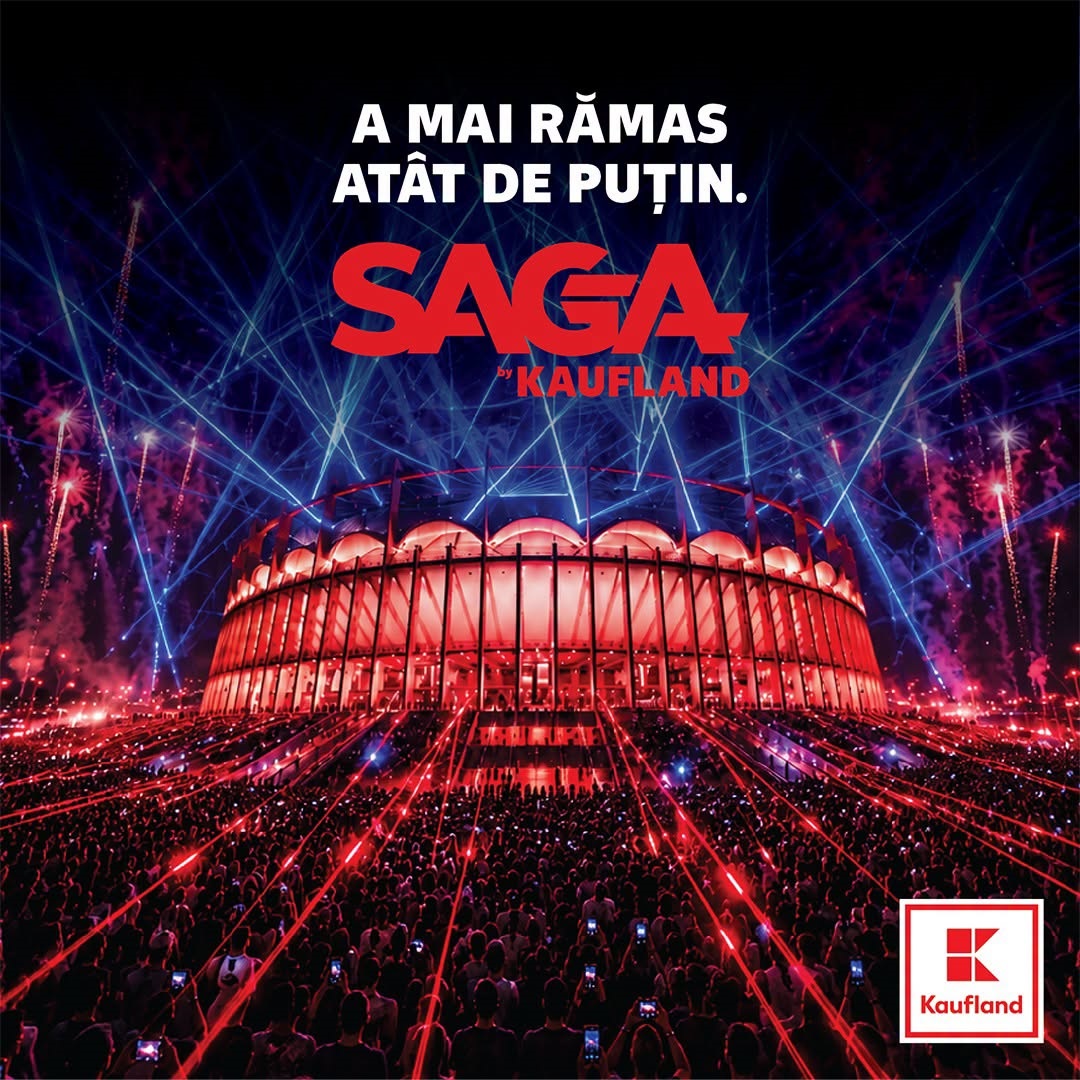 Kaufland își prezintă programul de la SAGA: muzică, experiențe interactive, premii și o colecție vestimentară în ediție limitată