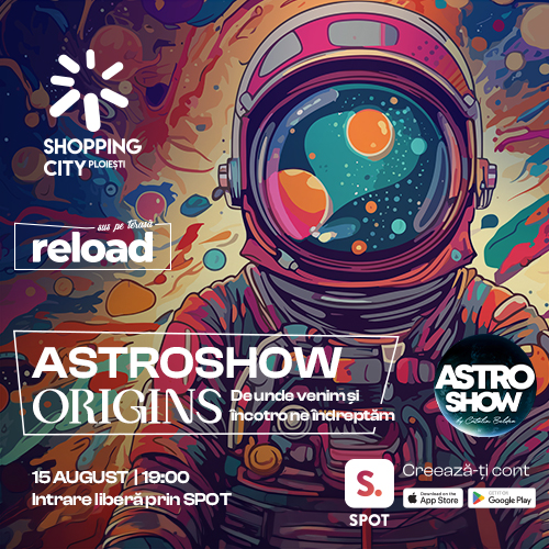 Shopping City Ploiești aduce AstroShow, o seară dedicată explorării Universului pentru întreaga familie
