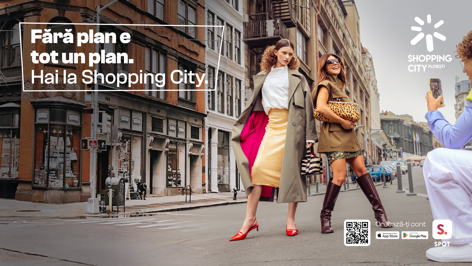 Centrul comercial Shopping City Ploiești lansează campania de toamnă intitulată „Fără plan e tot un plan”