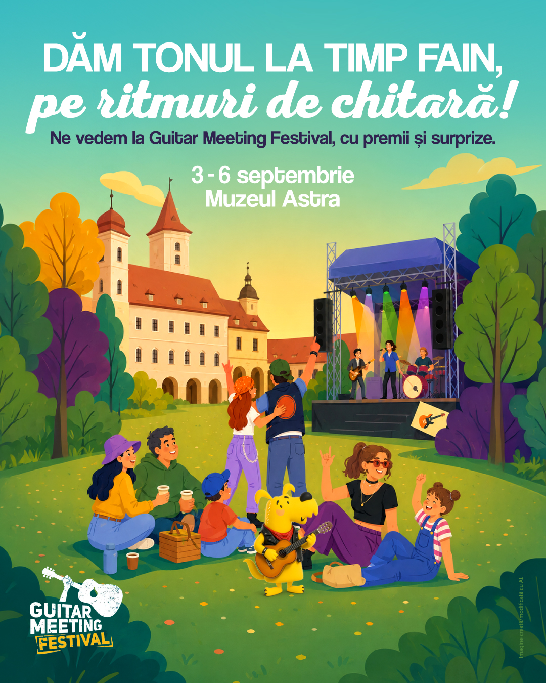 Centrul comercial Shopping City Sibiu se alătură Guitar Meeting Festival cu premii și activități pentru public