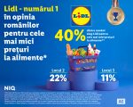 40% dintre români asociază Lidl cu cele mai mici prețuri la alimente, arată un studiu NielsenIQ