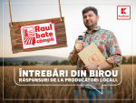 Kaufland și comediantul Raul Gheba lansează „Raul bate câmpii”, un proiect digital dedicat promovării producătorilor locali