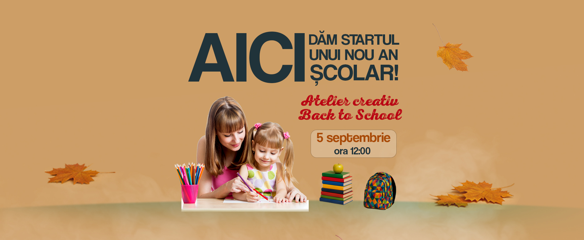 Pitești Retail Park marchează începutul noului an școlar cu un atelier creativ și o expoziție de mașini clasice