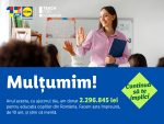 Lidl România donează aproape 2,3 milioane de lei către Teach for Romania