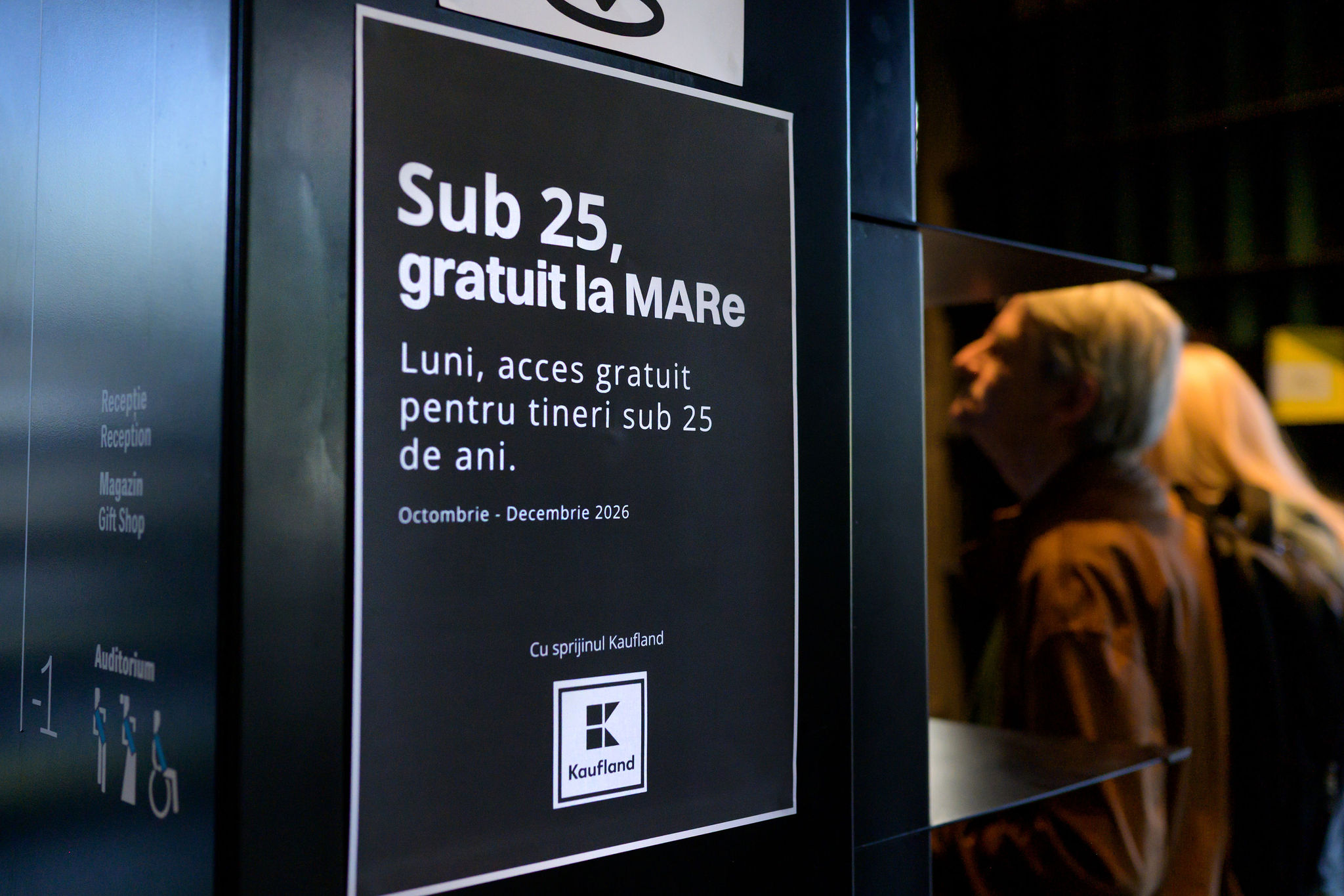 Acces gratuit la MARe/Muzeul de Artă Recentă pentru tinerii sub 25 de ani, timp de 3 luni, cu sprijinul Kaufland România Acces gratuit la MARe/Muzeul de Artă Recentă pentru tinerii sub 25 de ani, timp de 3 luni, cu sprijinul Kaufland România