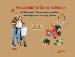 Pitești Retail Park găzduiește Festivalul Grădinii la Brico, cu activități și premii pentru întreaga familie